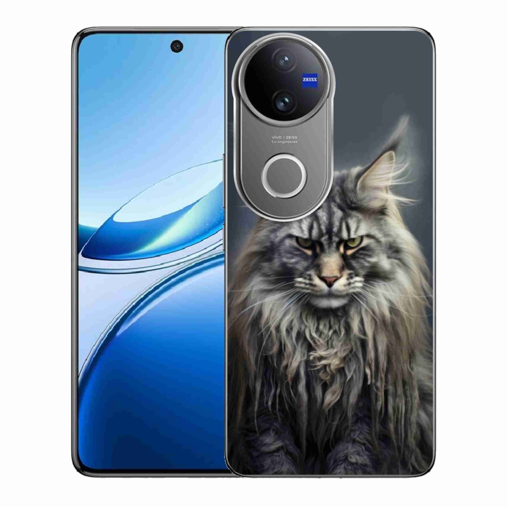 Gélový kryt mmCase na Vivo V50 5G - mačacie pohľad 4
