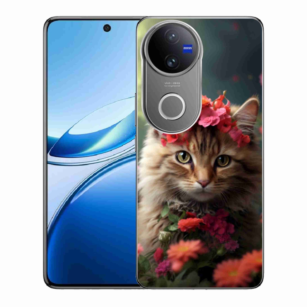 Gélový kryt mmCase na Vivo V50 5G - mačacia princezná