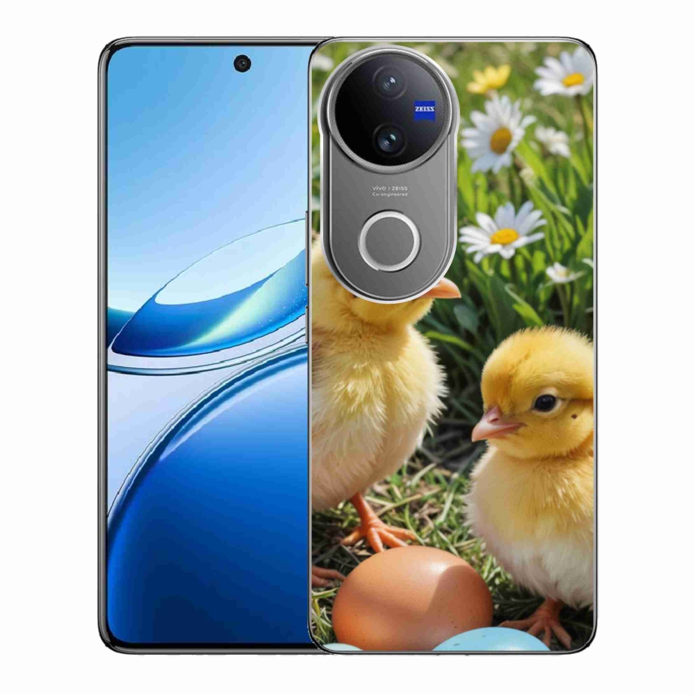 Gélový kryt mmCase na Vivo V50 5G - kuriatka