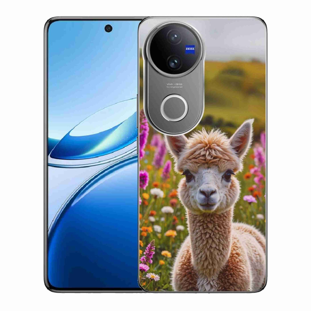 Gélový kryt mmCase na Vivo V50 5G - lama na lúke