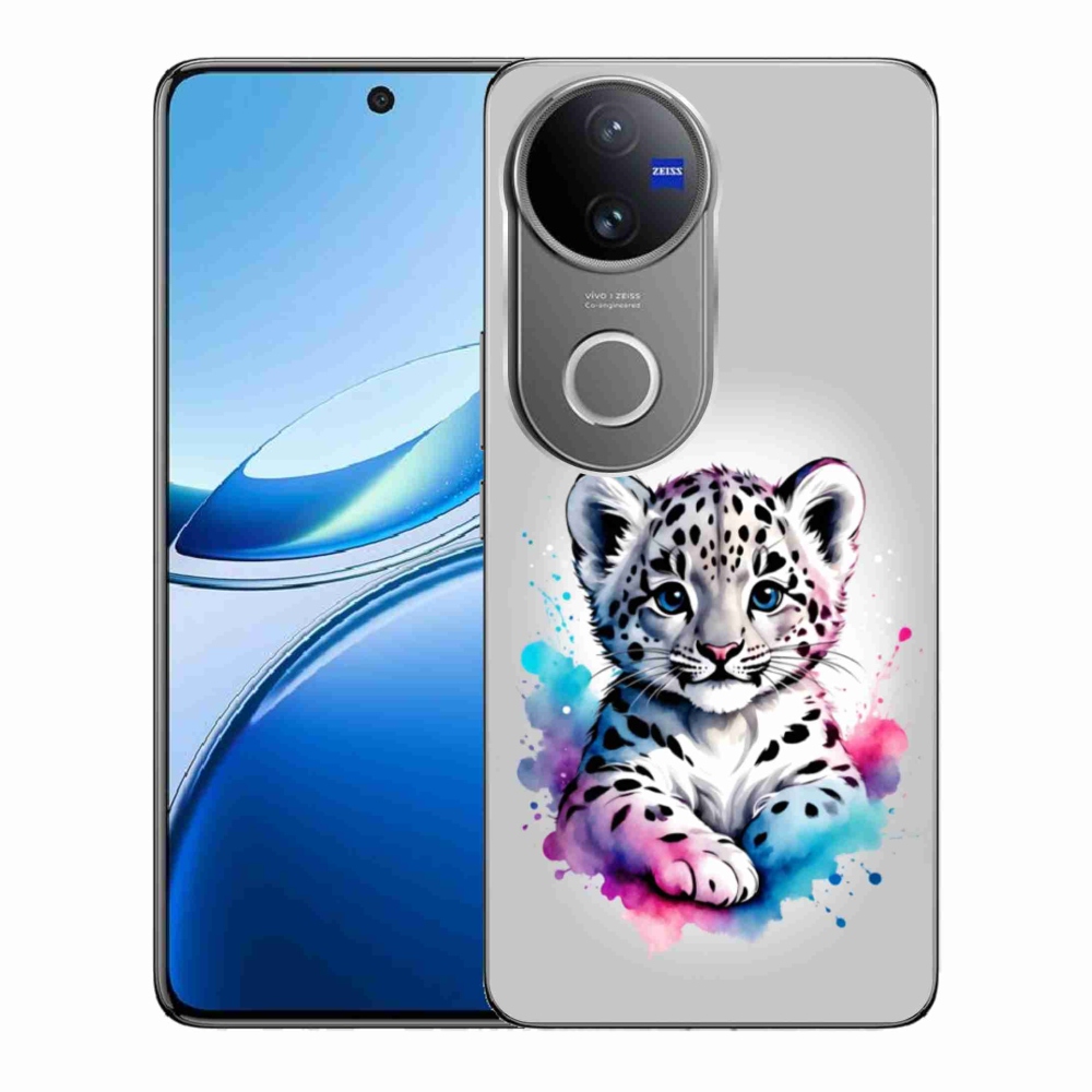 Gélový kryt mmCase na Vivo V50 5G - leopardej mláďa
