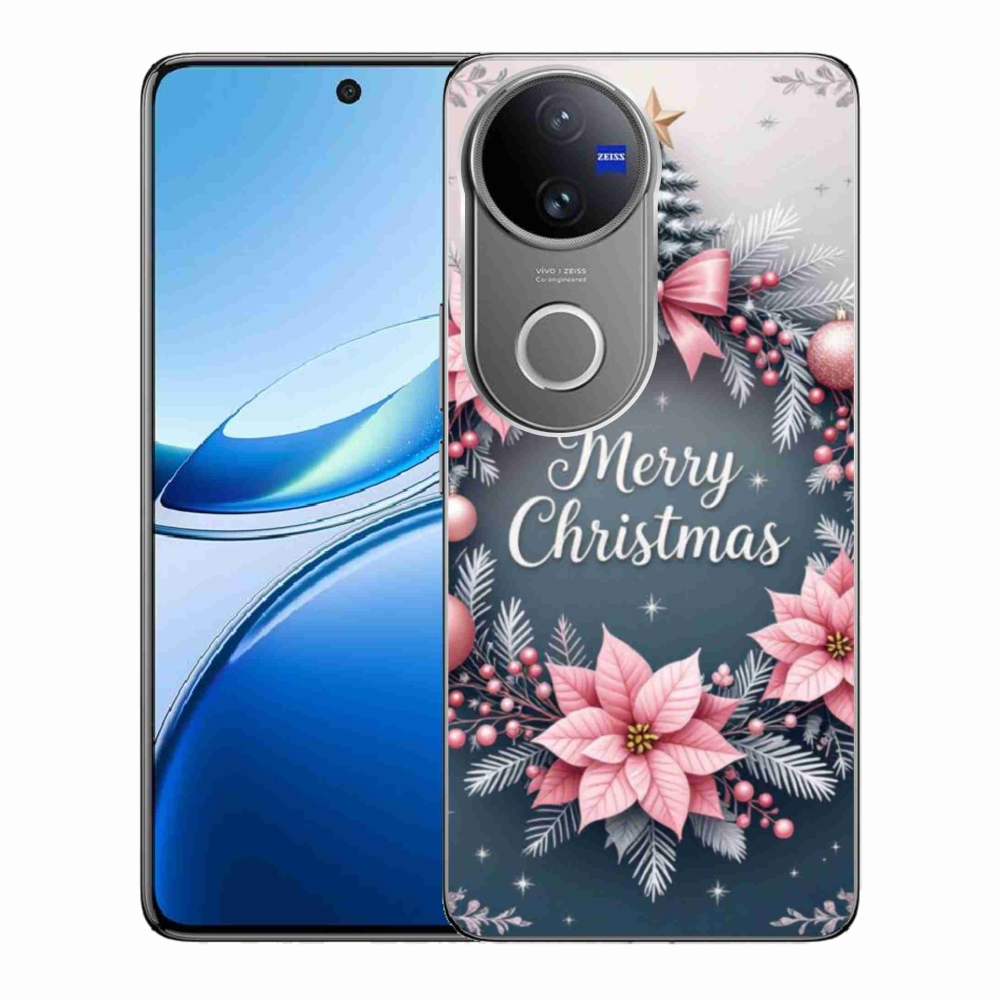 Gélový kryt mmCase na Vivo V50 5G - merry christmas