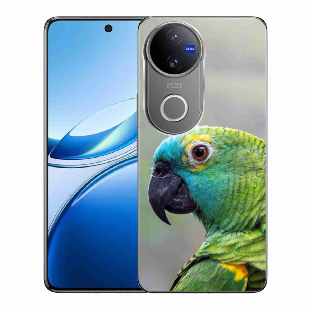 Gélový kryt mmCase na Vivo V50 5G - papagáj amazoňan