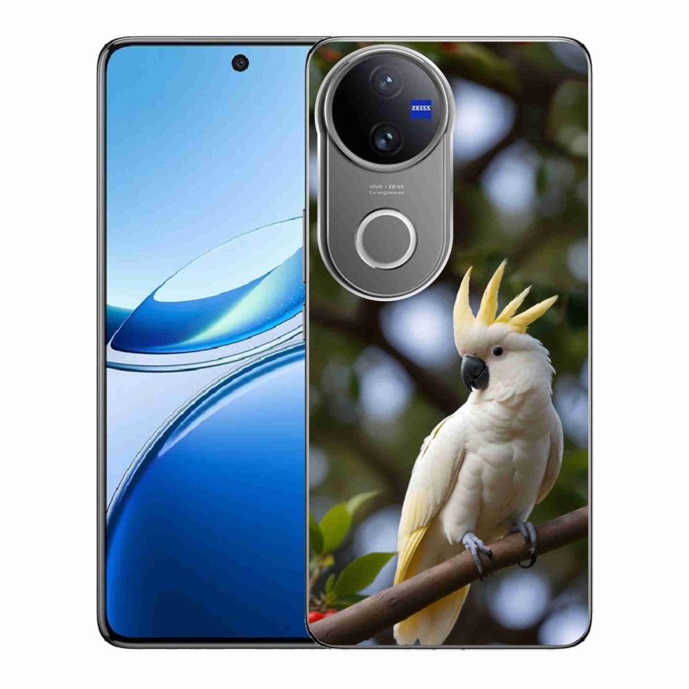 Gélový kryt mmCase na Vivo V50 5G - papagáj kakadu 3