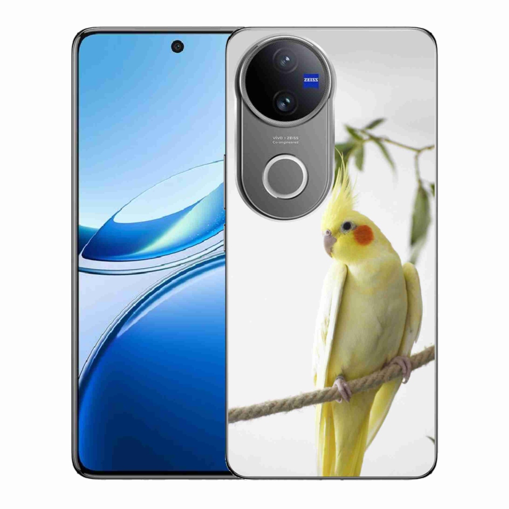 Gélový kryt mmCase na Vivo V50 5G - papagáj korela chocholatá