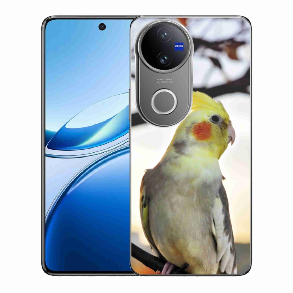 Gélový kryt mmCase na Vivo V50 5G - papagáj korela
