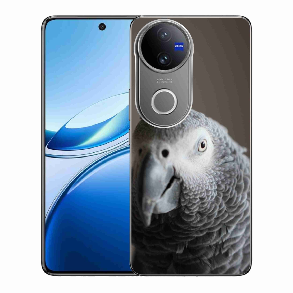 Gélový kryt mmCase na Vivo V50 5G - papagáj žako 2
