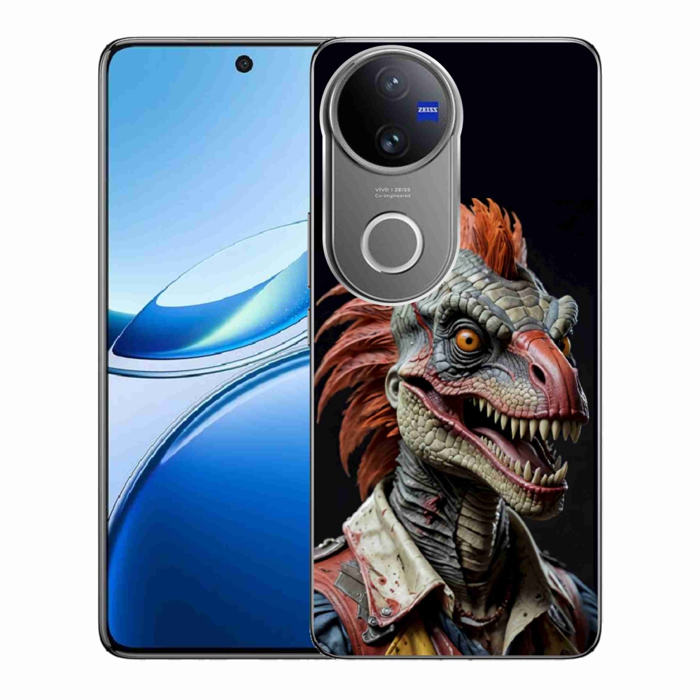 Gélový kryt mmCase na Vivo V50 5G - punk dinosaurus
