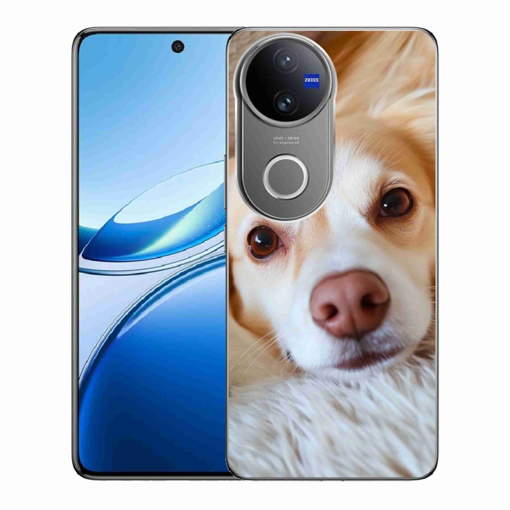 Gélový kryt mmCase na Vivo V50 5G - Roztomilá čivava