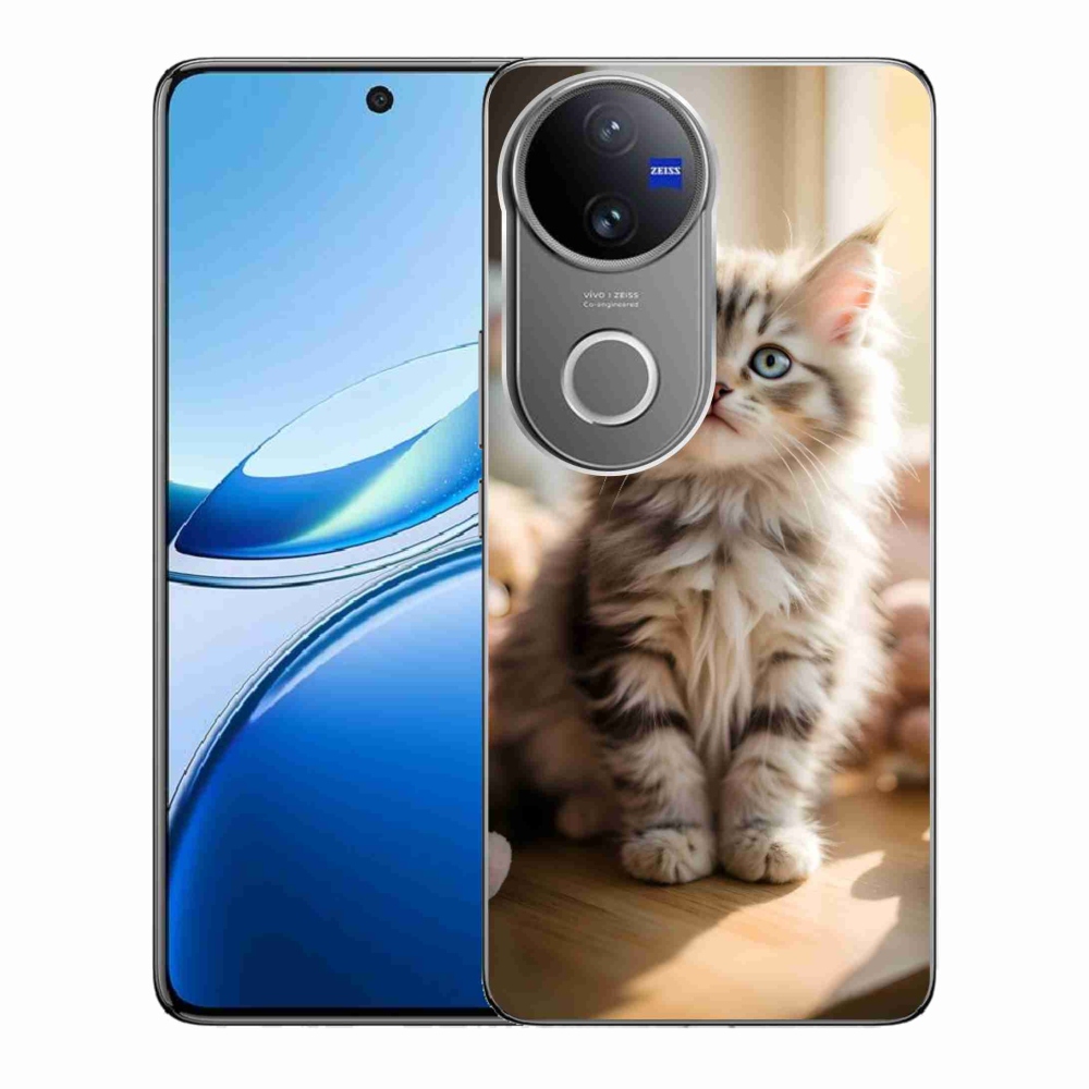 Gélový kryt mmCase na Vivo V50 5G - roztomilé mačiatko 10