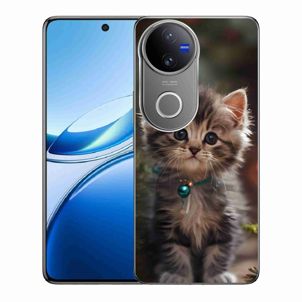 Gélový kryt mmCase na Vivo V50 5G - roztomilé mačiatko 11