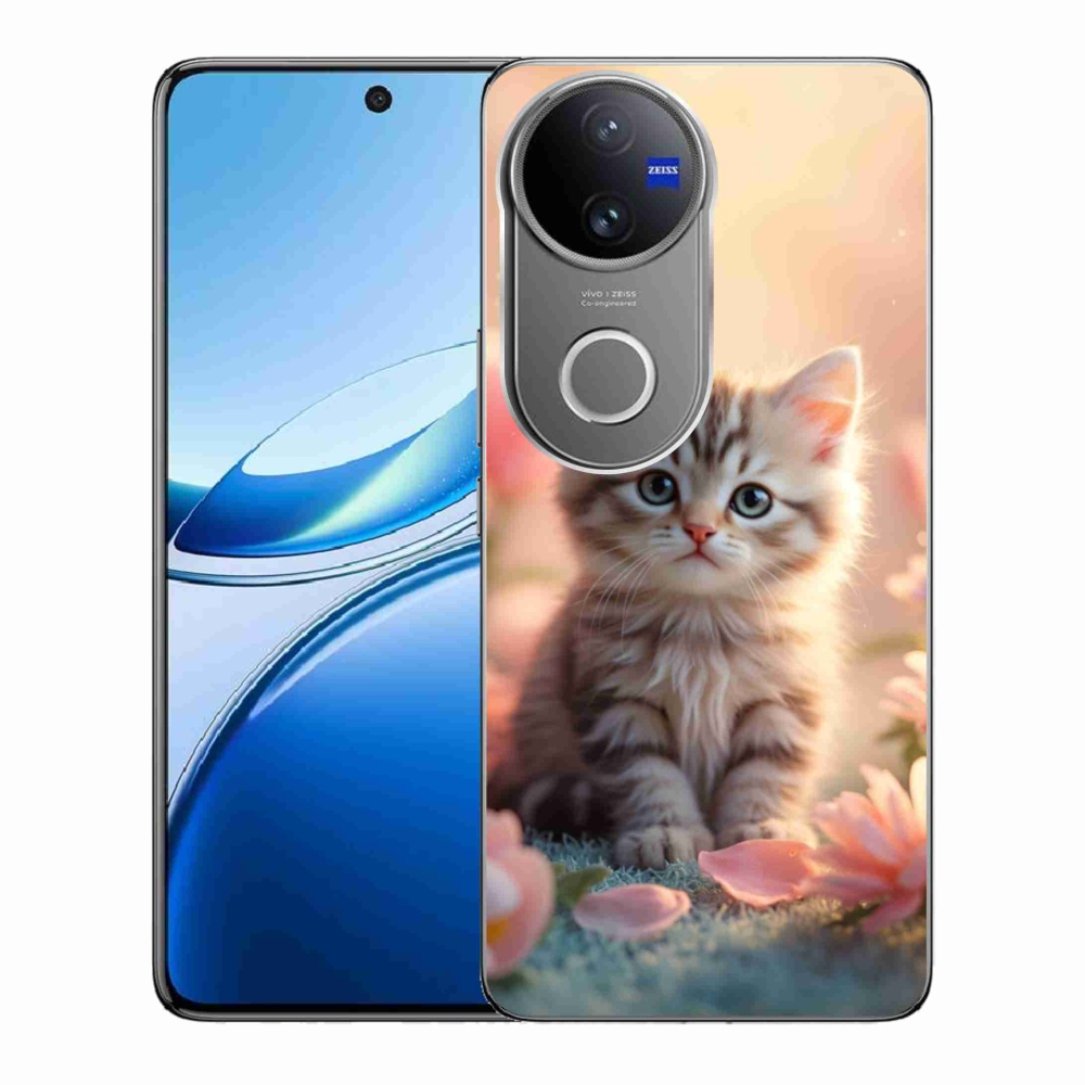 Gélový kryt mmCase na Vivo V50 5G - roztomilé mačiatko 8