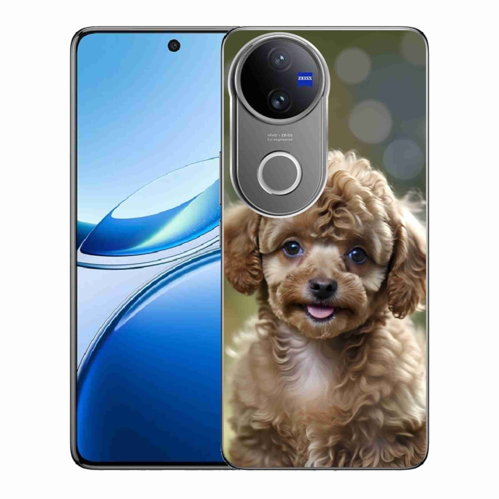 Gélový kryt mmCase na Vivo V50 5G - roztomilý pudel