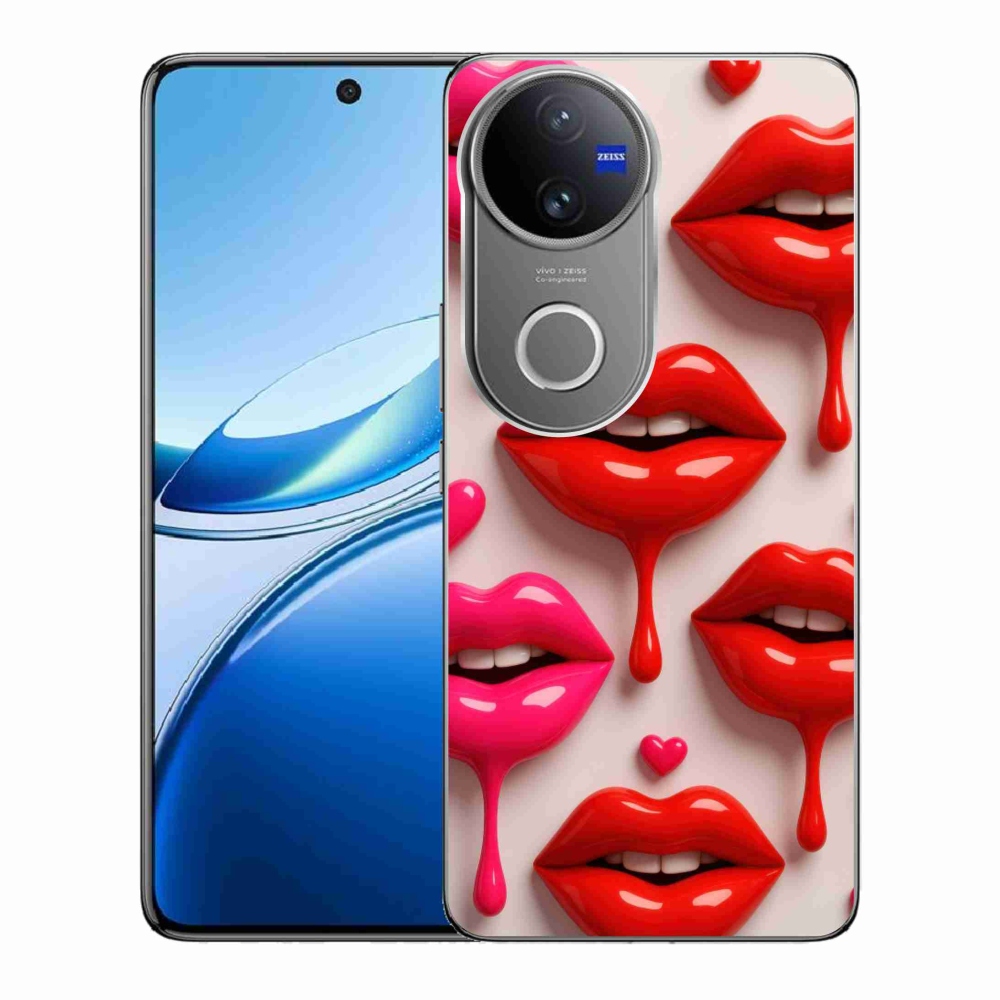 Gélový kryt mmCase na Vivo V50 5G - pery 2