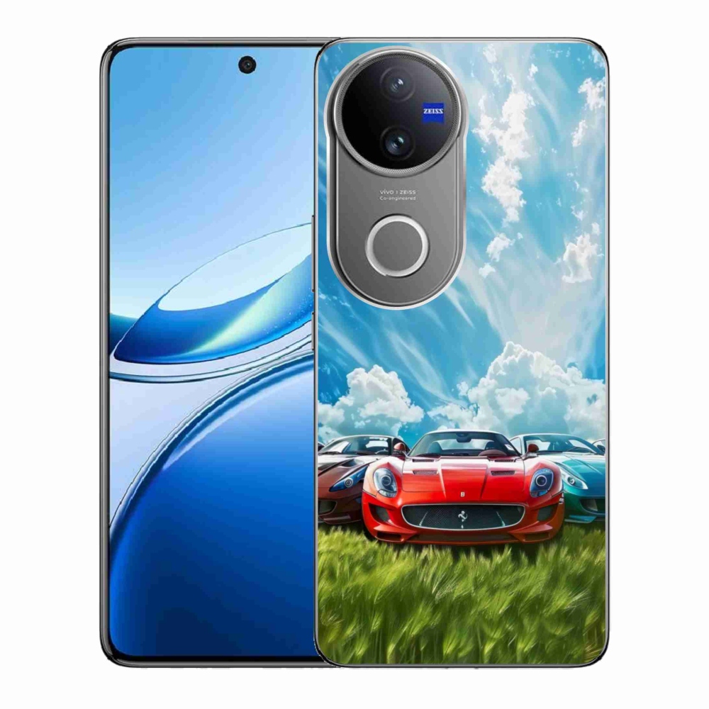 Gélový kryt mmCase na Vivo V50 5G - športové vozidlá
