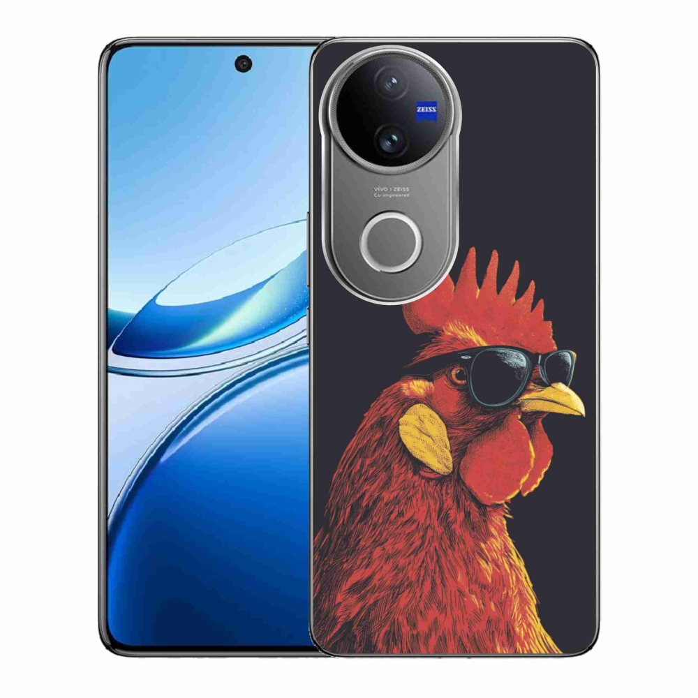 Gélový kryt mmCase na Vivo V50 5G - štýlový kohút