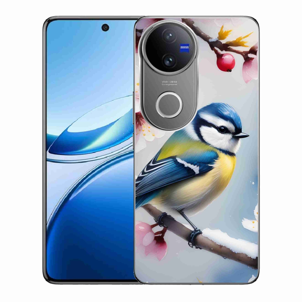 Gélový kryt mmCase na Vivo V50 5G - sýkorka