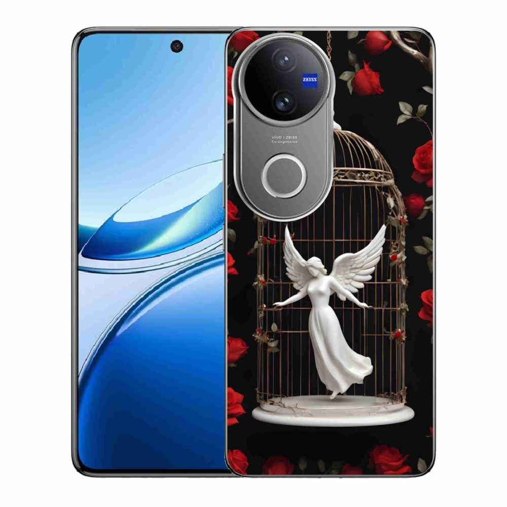 Gélový kryt mmCase na Vivo V50 5G - uväznený anjel
