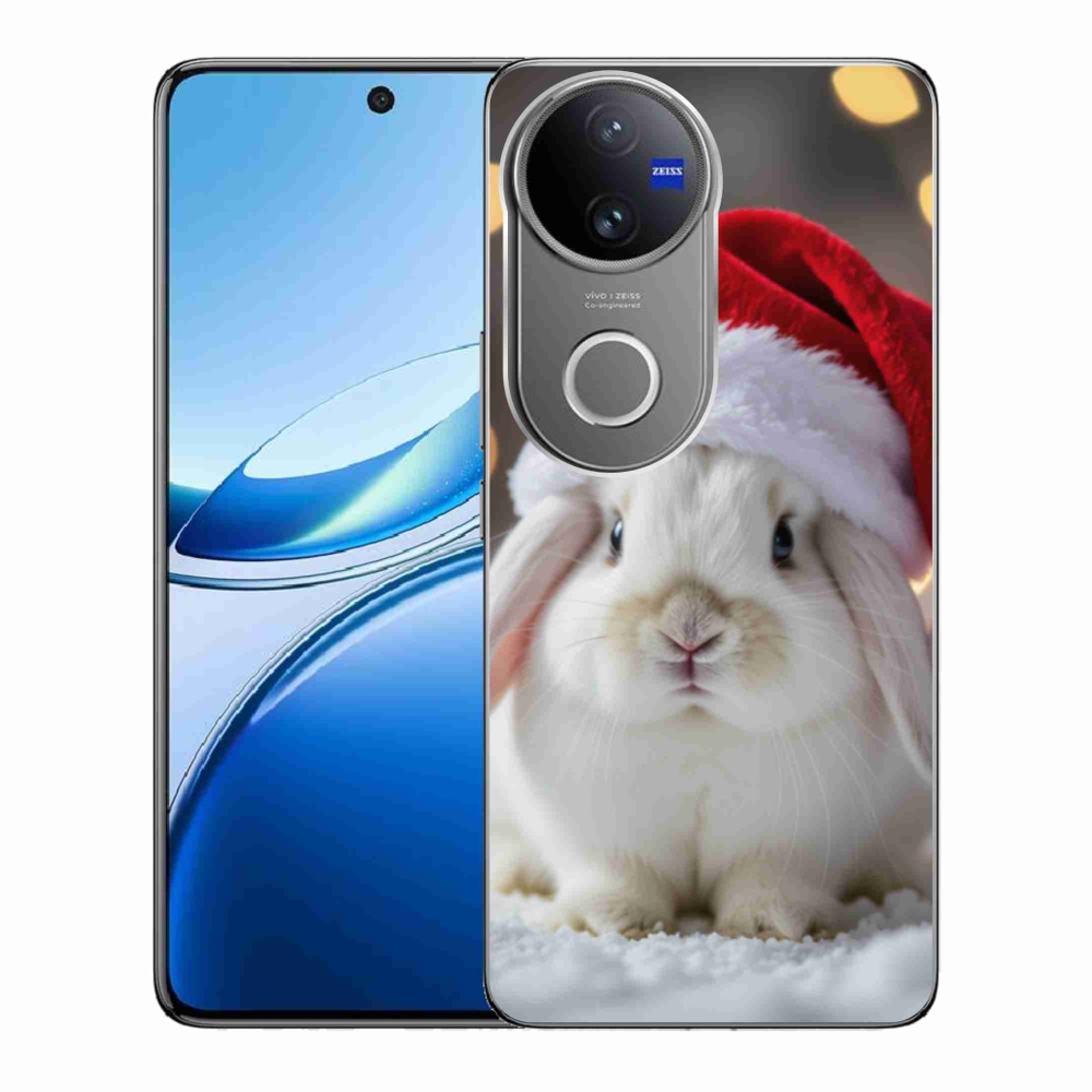 Gélový kryt mmCase na Vivo V50 5G - vianočný králik