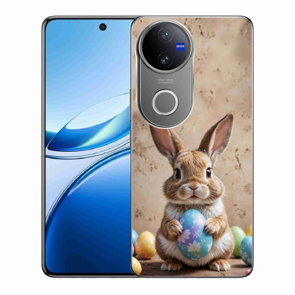 Gélový kryt mmCase na Vivo V50 5G - veľkonočný zajačik