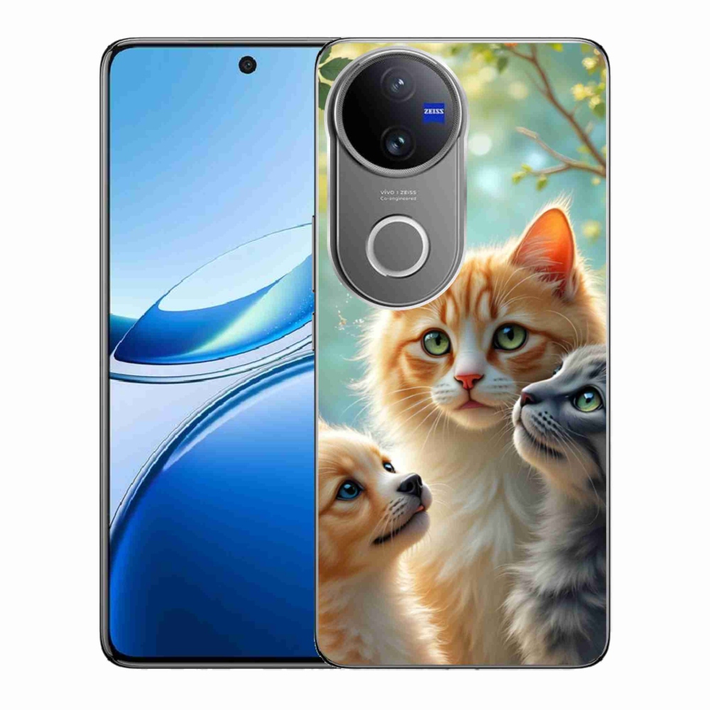 Gélový kryt mmCase na Vivo V50 5G - zvieracie priateľstvo 2