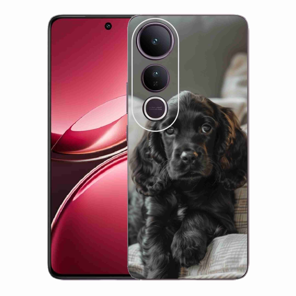 Gélový kryt mmCase na Vivo V50 Lite 4G/5G - anglický kokeršpaniel