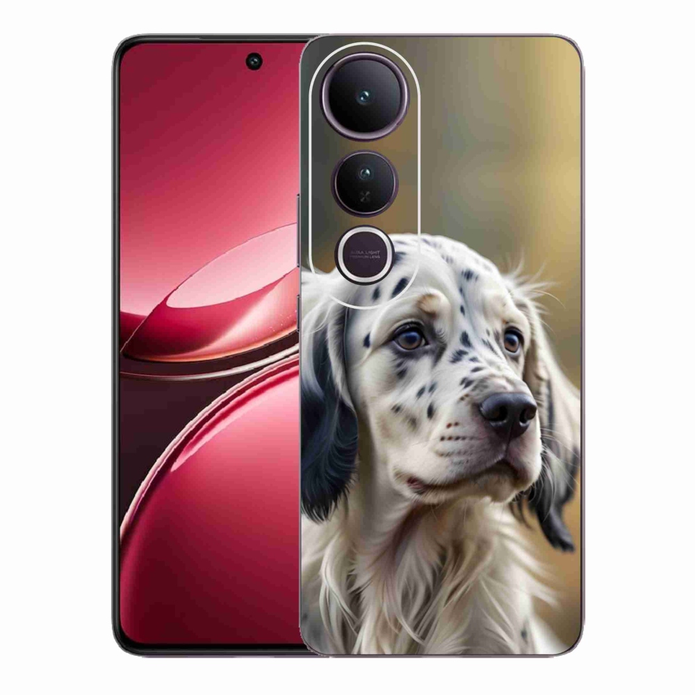 Gélový kryt mmCase na Vivo V50 Lite 4G/5G - anglický seter