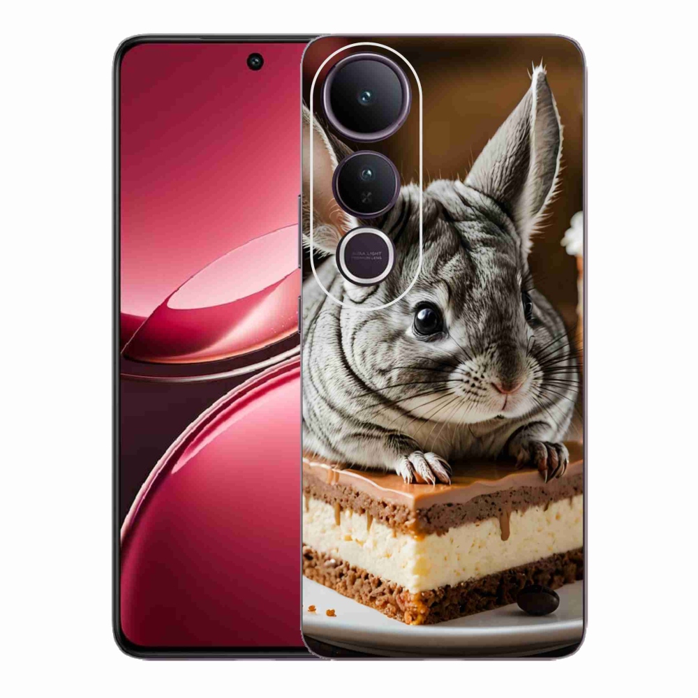 Gélový kryt mmCase na Vivo V50 Lite 4G/5G - činčila