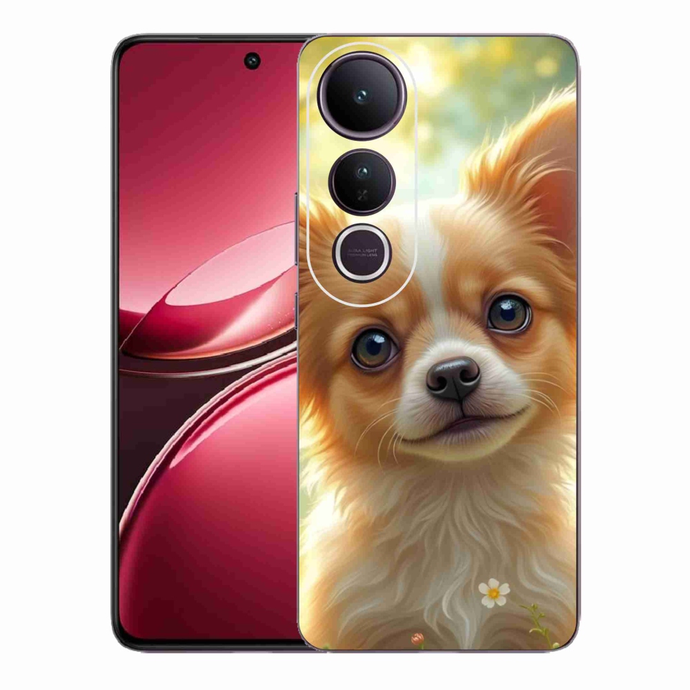 Gélový kryt mmCase na Vivo V50 Lite 4G/5G - čivava 5
