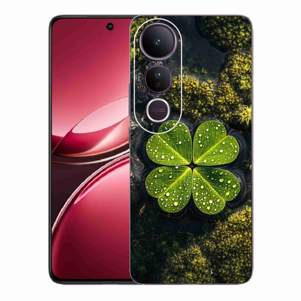 Gélový kryt mmCase na Vivo V50 Lite 4G/5G - štvorlístok