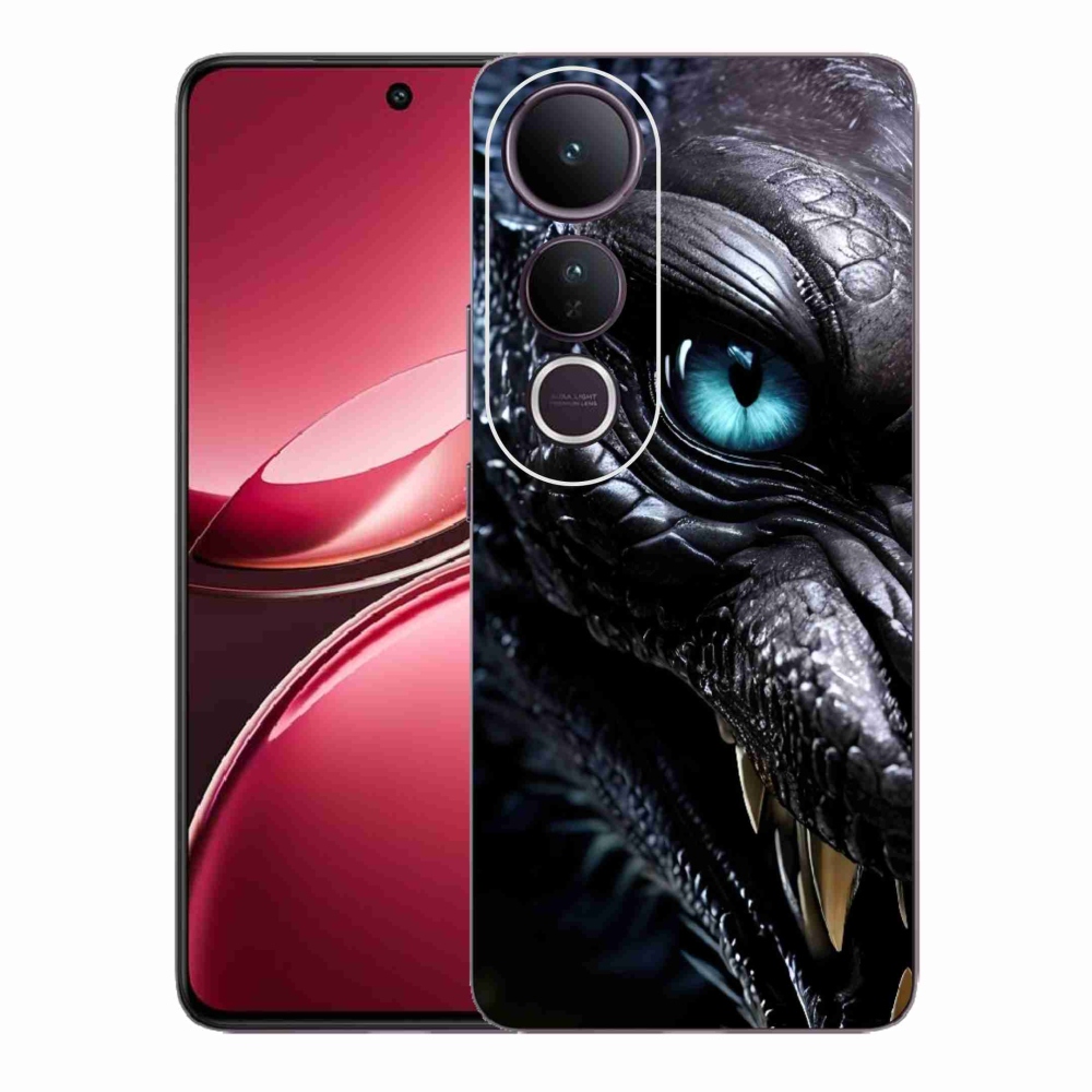 Gélový kryt mmCase na Vivo V50 Lite 4G/5G - dračí pohľad