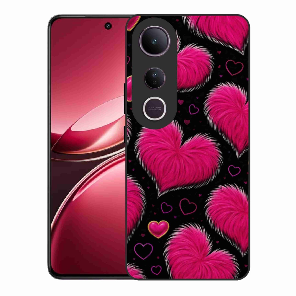 Gélový kryt mmCase na Vivo V50 Lite 4G/5G - hebké srdce