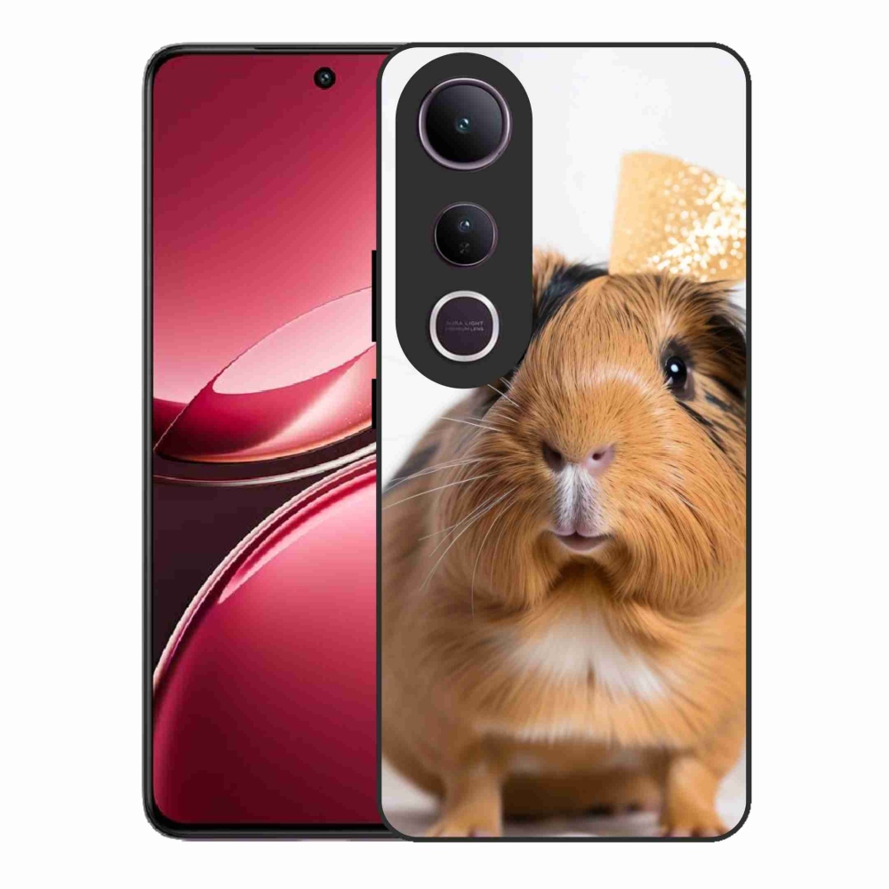 Gélový kryt mmCase na Vivo V50 Lite 4G/5G - hnedé morča