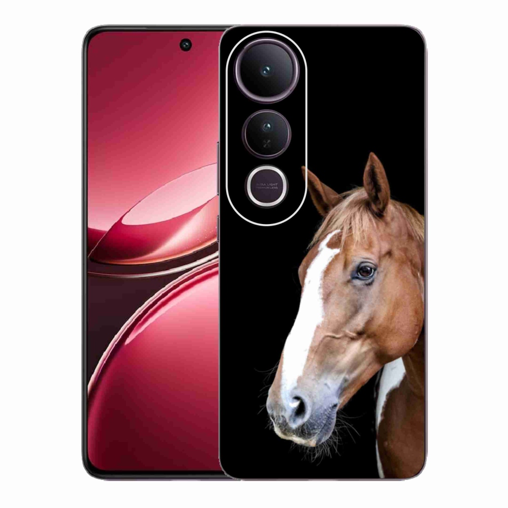 Gélový kryt mmCase na Vivo V50 Lite 4G/5G - hnedý kôň 3