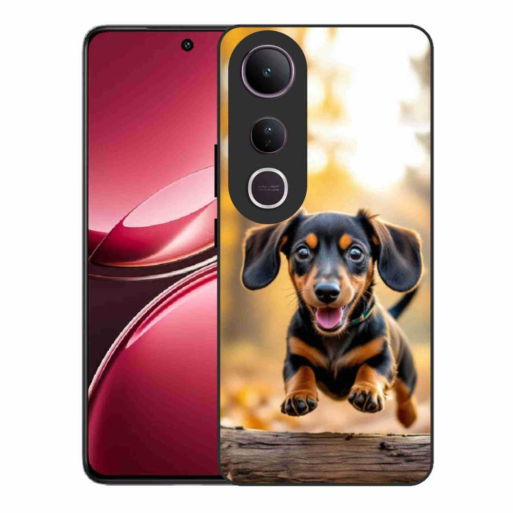 Gélový kryt mmCase na Vivo V50 Lite 4G/5G - jazvečík 2