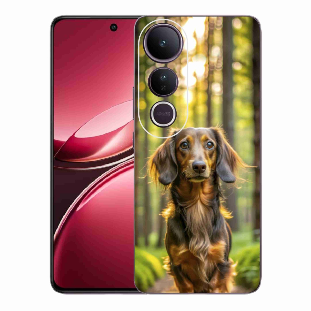 Gélový kryt mmCase na Vivo V50 Lite 4G/5G - jazvečík 4