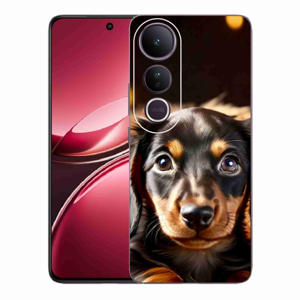 Gélový kryt mmCase na Vivo V50 Lite 4G/5G - jazvečík