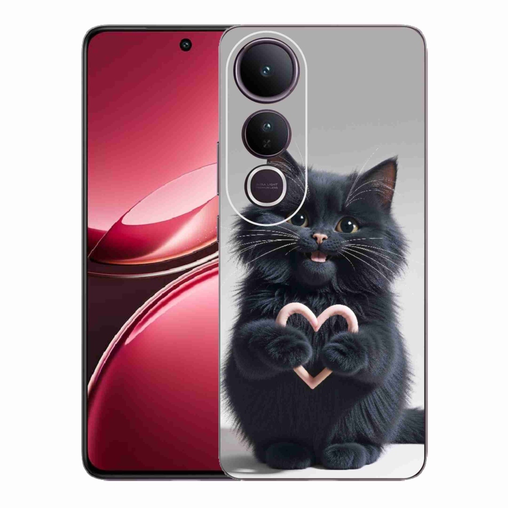 Gélový kryt mmCase na Vivo V50 Lite 4G/5G - mačacia láska 3
