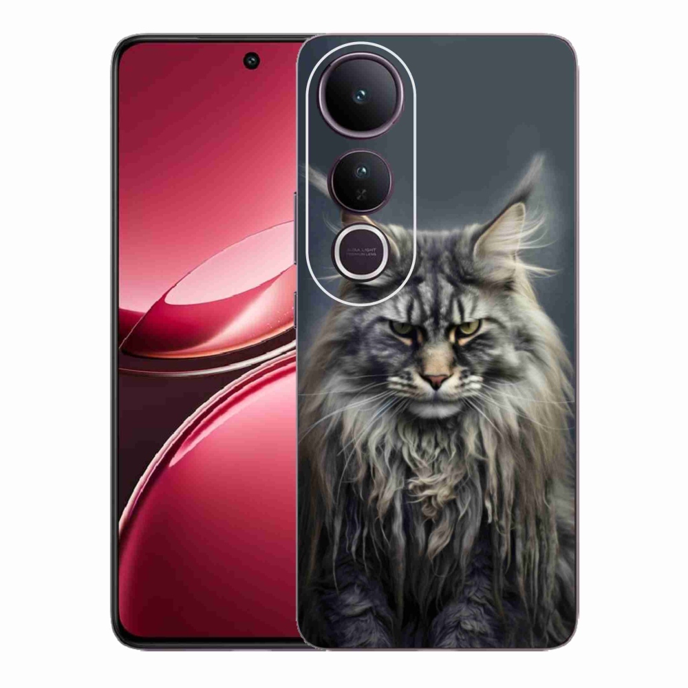Gélový kryt mmCase na Vivo V50 Lite 4G/5G - mačacie pohľad 4