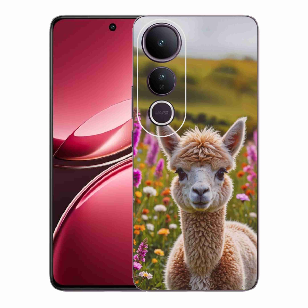 Gélový kryt mmCase na Vivo V50 Lite 4G/5G - lama na lúke