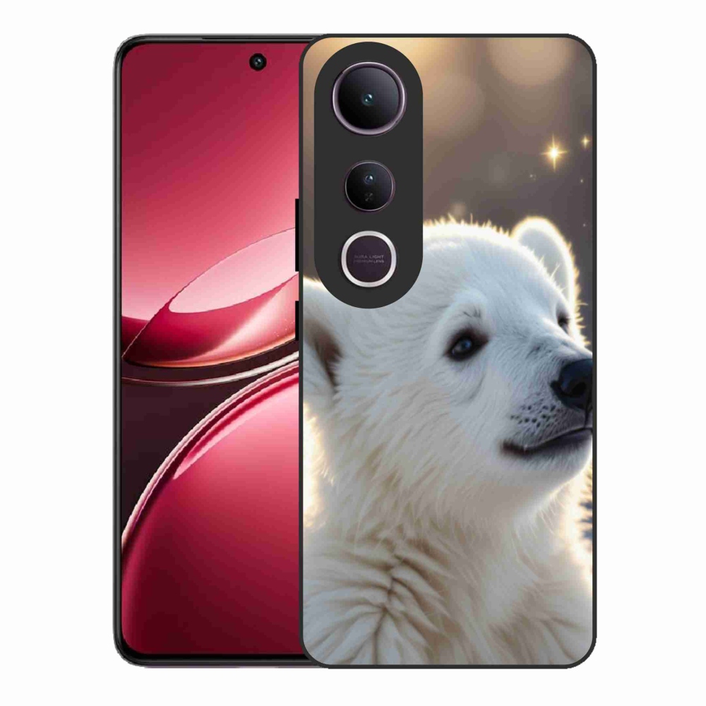 Gélový kryt mmCase na Vivo V50 Lite 4G/5G - ľadový medveď