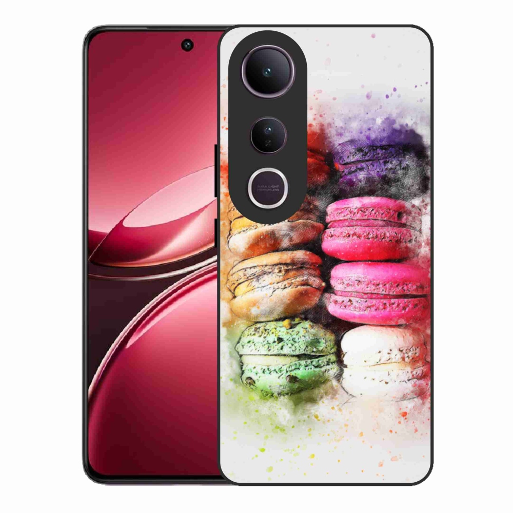 Gélový kryt mmCase na Vivo V50 Lite 4G/5G - makrónky