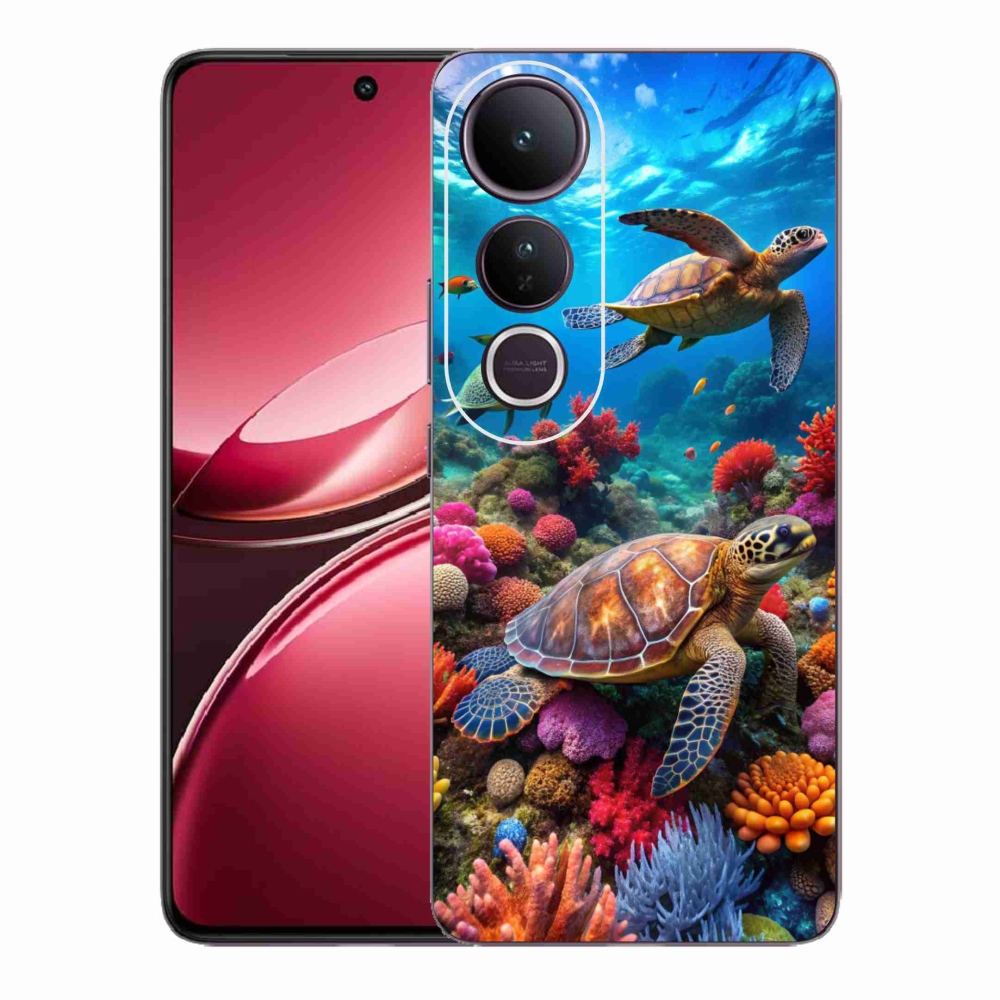 Gélový kryt mmCase na Vivo V50 Lite 4G/5G - morský svet 2