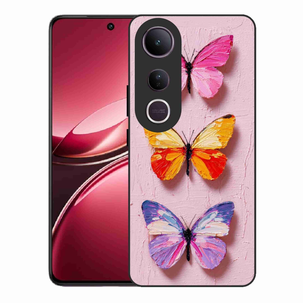 Gélový kryt mmCase na Vivo V50 Lite 4G/5G - motýlia trojica