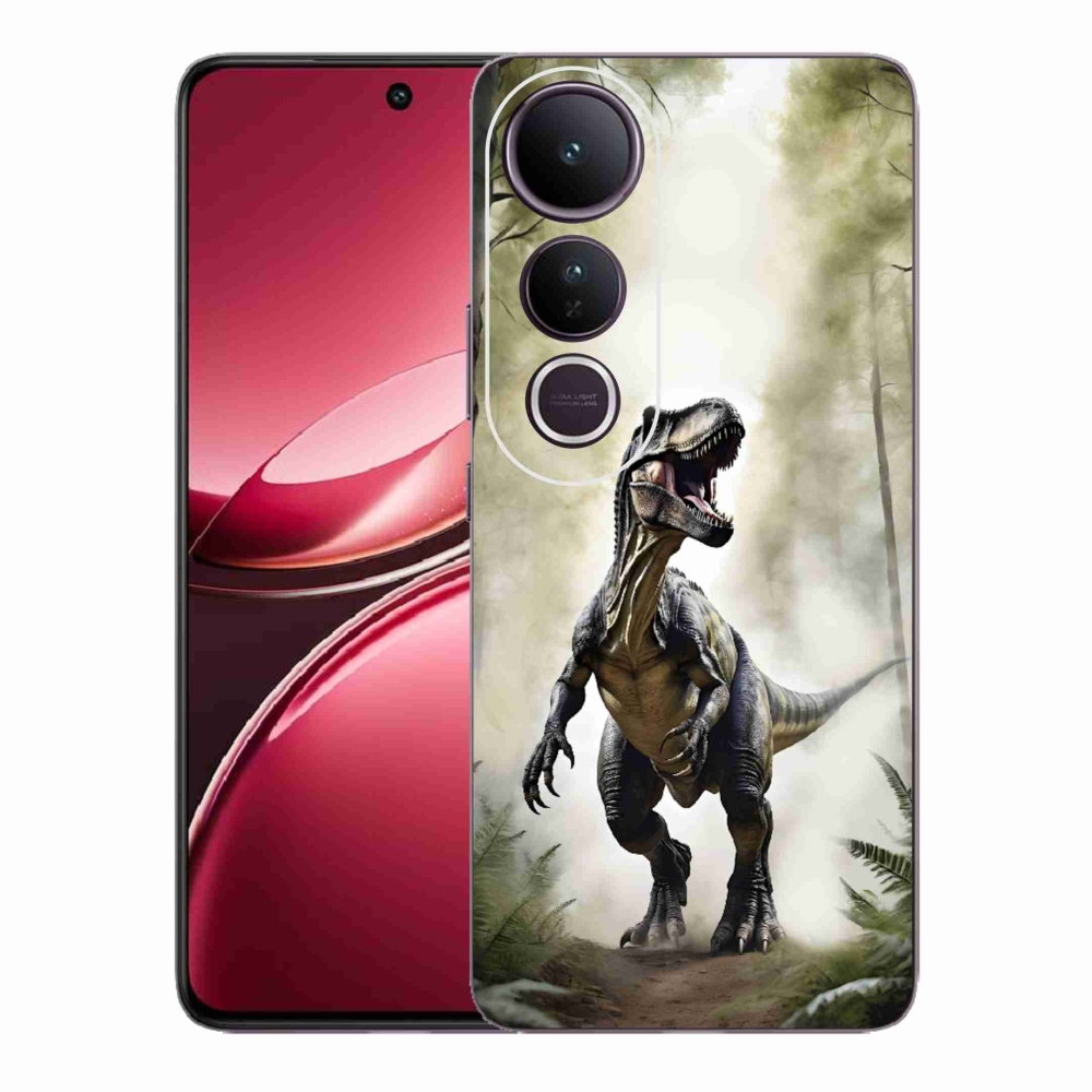 Gélový kryt mm Case na Vivo V50 Lite 4G/5G - naštvaný T-Rex