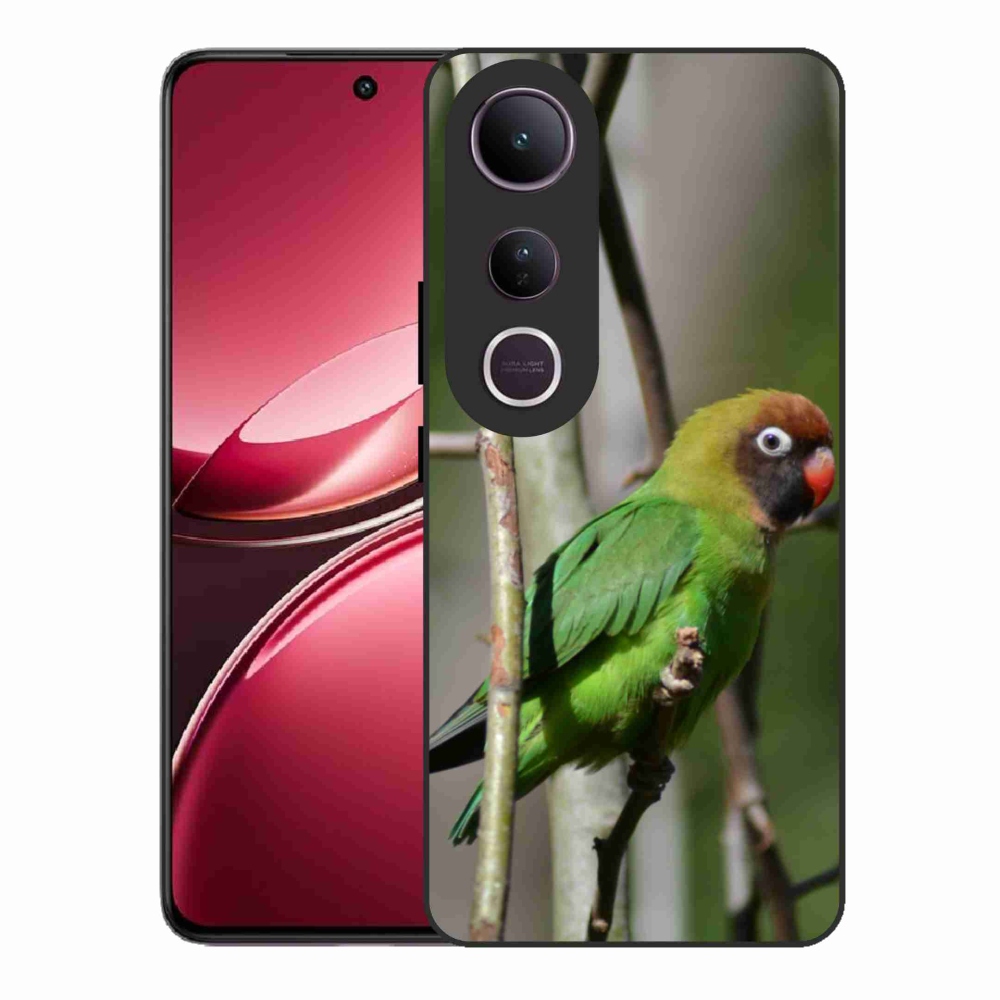 Gélový kryt mmCase na Vivo V50 Lite 4G/5G - papagáj agapornis