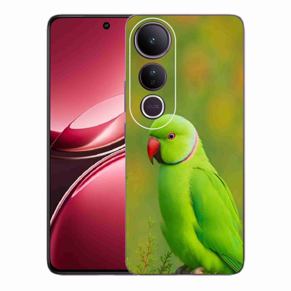 Gélový kryt mmCase na Vivo V50 Lite 4G/5G - papagáj Alexandr 2