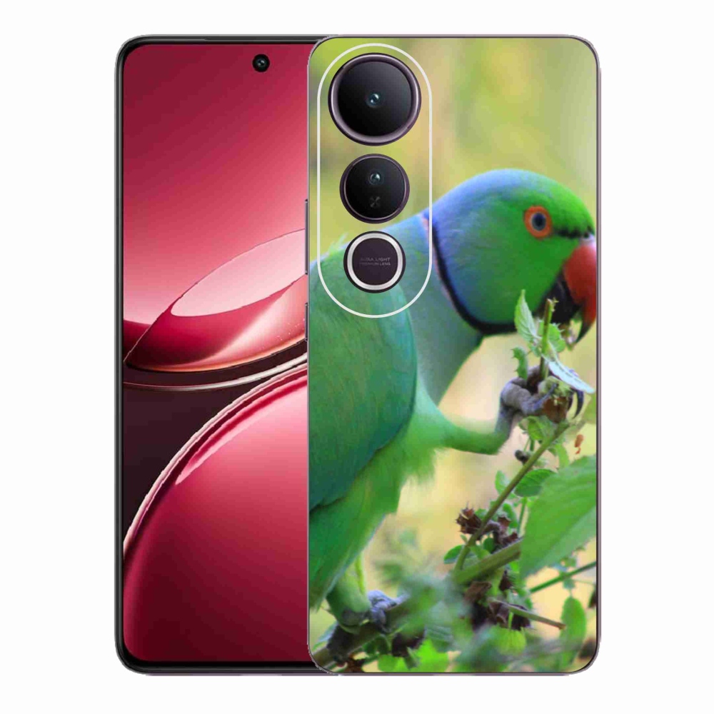 Gélový kryt mmCase na Vivo V50 Lite 4G/5G - papagáj Alexandr