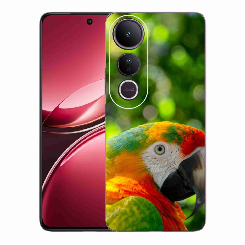 Gélový kryt mmCase na Vivo V50 Lite 4G/5G - papagáj ara 3