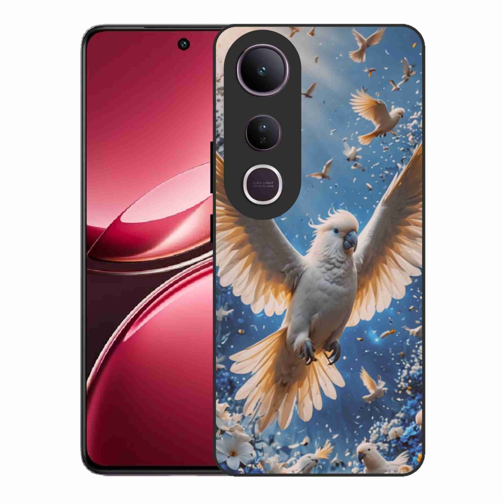 Gélový kryt mmCase na Vivo V50 Lite 4G/5G - papagáj kakadu